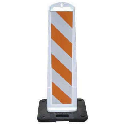 Vertical Panel Barricade 12lb Base Only, rubber - Traffic Safety Supplies