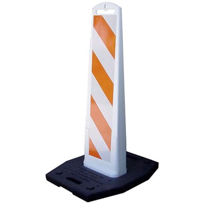 Vertical Panel Barricade 20lb Base Only, rubber - Traffic Safety Supplies