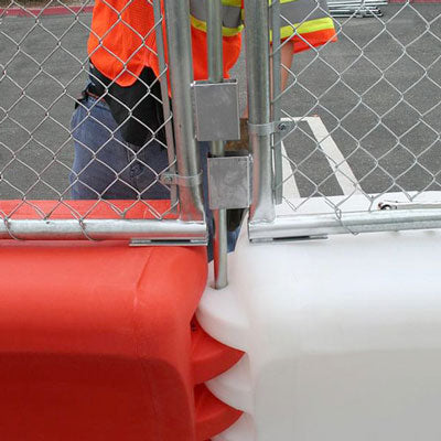 Water Filled Barrier Fence 72" Connection Pin, steel - Traffic Safety Supplies