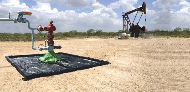 Oil Wellhead Berm with Hood - Spill Containment Berms - Image 2