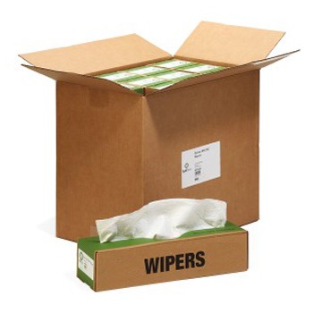 White Shop Towels, Med. Duty, POP-UP BOX (DRC) DISCONTINUED