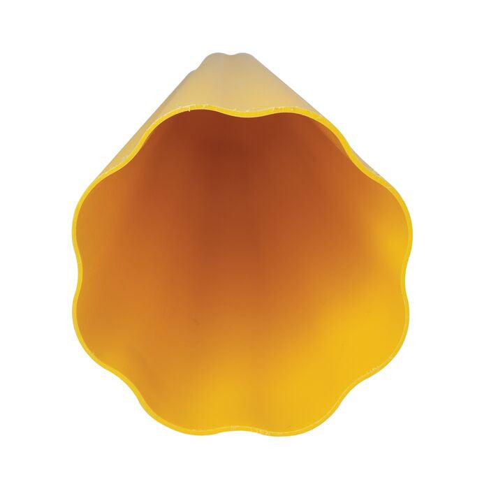 8 inch Round 72 inch Yellow Ribbed Bollard Covers - manufacturer product image 2