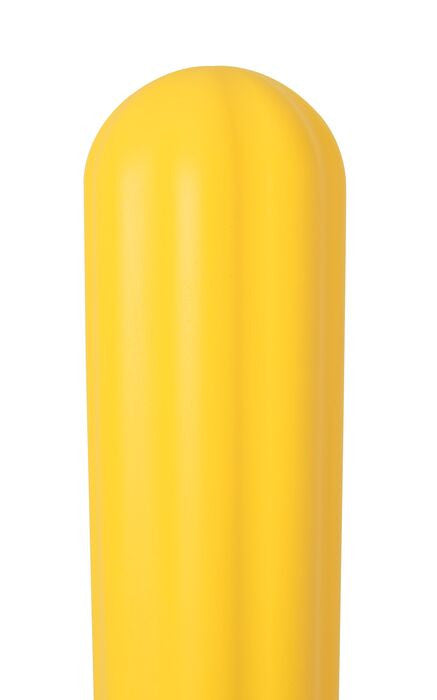 8 inch Round 72 inch Yellow Ribbed Bollard Covers - manufacturer product image 3