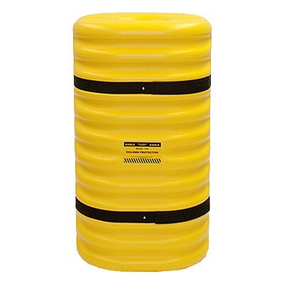 12 inch Yellow Column Protector - Facility Protection